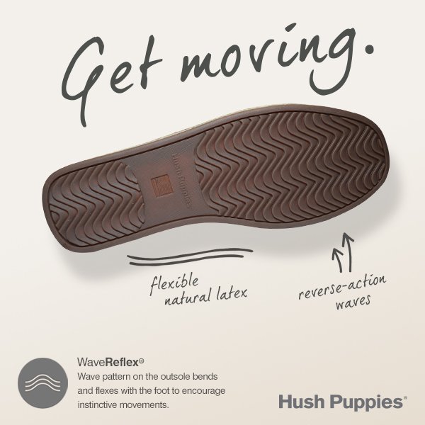 hush puppies wave reflex