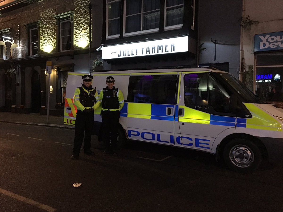 NewtonAbbotPol's tweet photo. First dog watch shift as #newtonabbot NBM. #notstrippers #original https://t.co/4p5LR6mZES