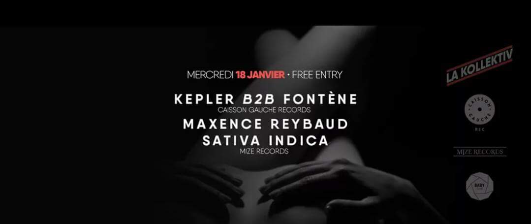 MizeRecords's tweet image. Its was Wednesday, January 18 @ @BabyClub_ Marseille (FR)  with @SativaIndica13 @MaxenceReybaud