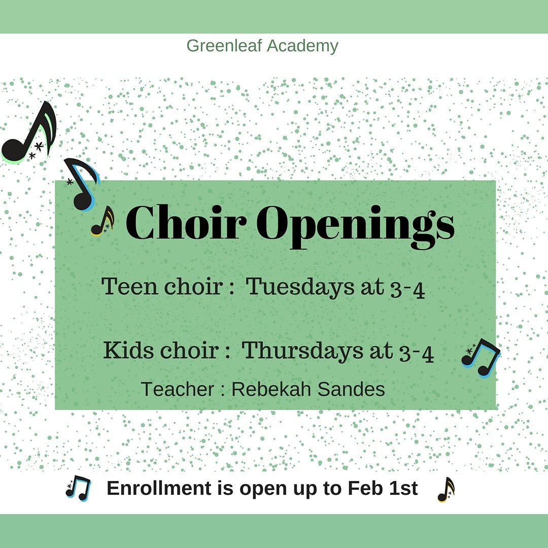 glmusicarts's tweet photo. Call Greenleaf (913-397-7071) or visit our website for more details! #greenleafmusic #greenleafacademy https://t.co/5aEnCf3ZPp