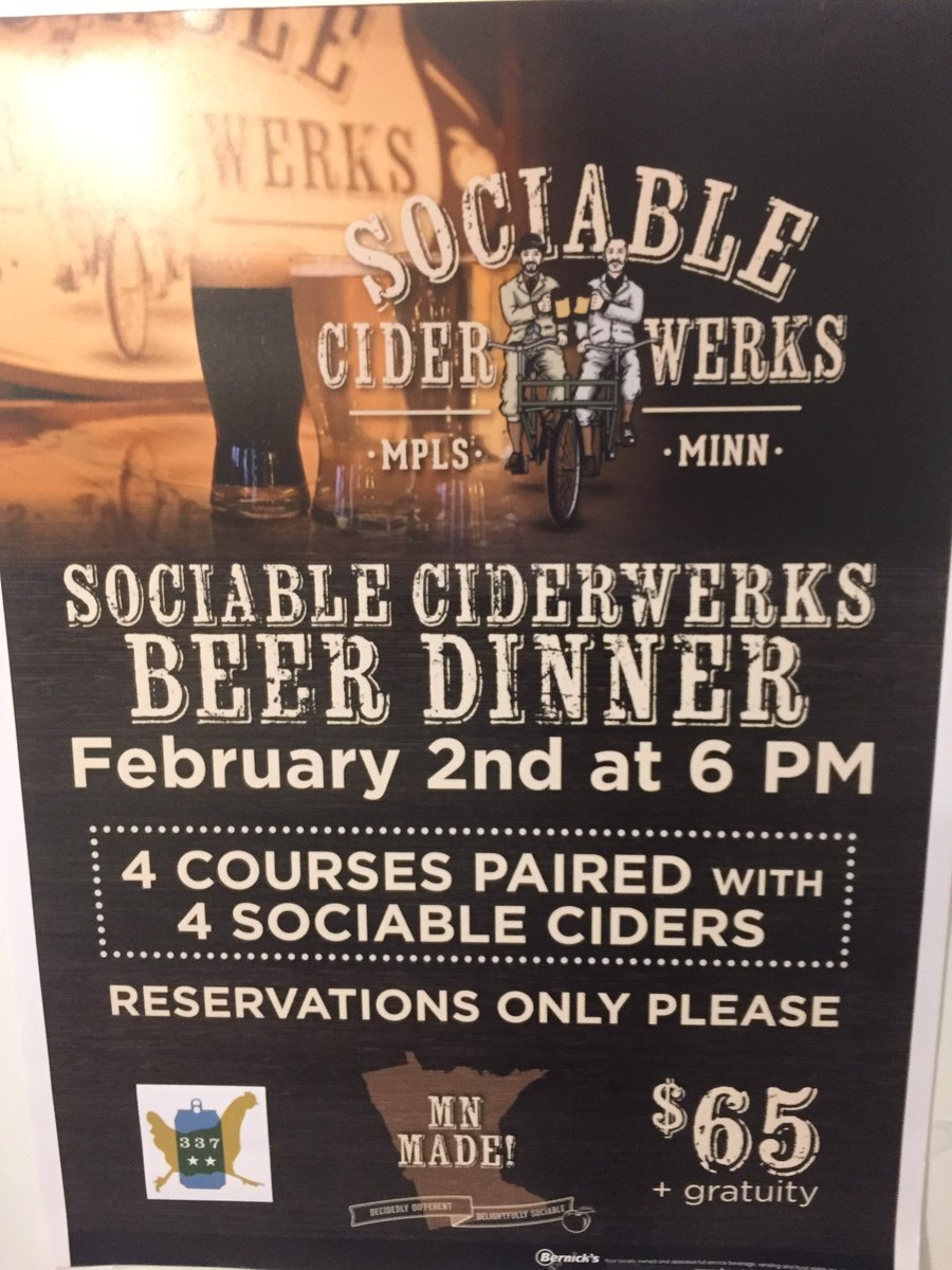 SociableCider's tweet photo. If you don't gorge on fried chicken and @BauhausBrewLabs chicken gravy @TheSheridanRoom then you're doing it wrong. Cider dinner coming 2/2! https://t.co/u9Sx77yJ0U