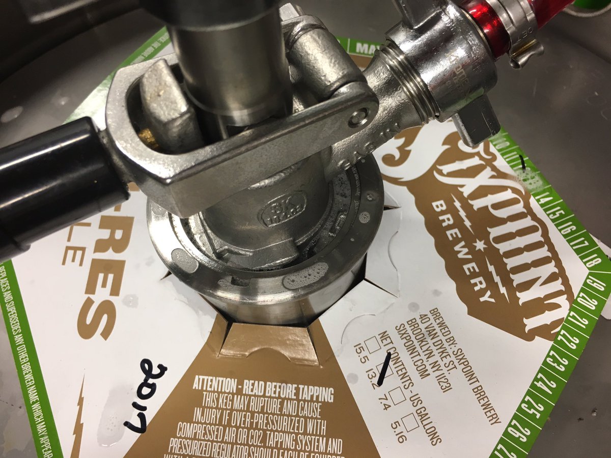 EdmundsOast's tweet image. .@sixpoint Hi-Res is now on tap!! #superfresh