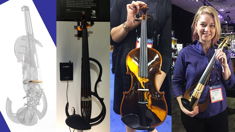 Innovations in electric violins, music stands, octave strings .. all at #NAMM2017! 
violinist.com/blog/laurie/20… <a href="/YamahaStrings/">Yamaha Strings</a> <a href="/ManhassetStands/">Manhasset-Specialty</a>