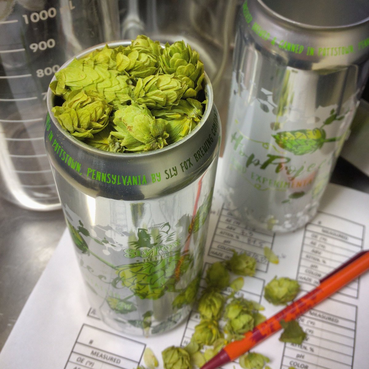 SlyFoxBeer's tweet photo. We're taking "unfiltered" to the next level #liquidexperimentation #hopproject https://t.co/BW0zgMORSA