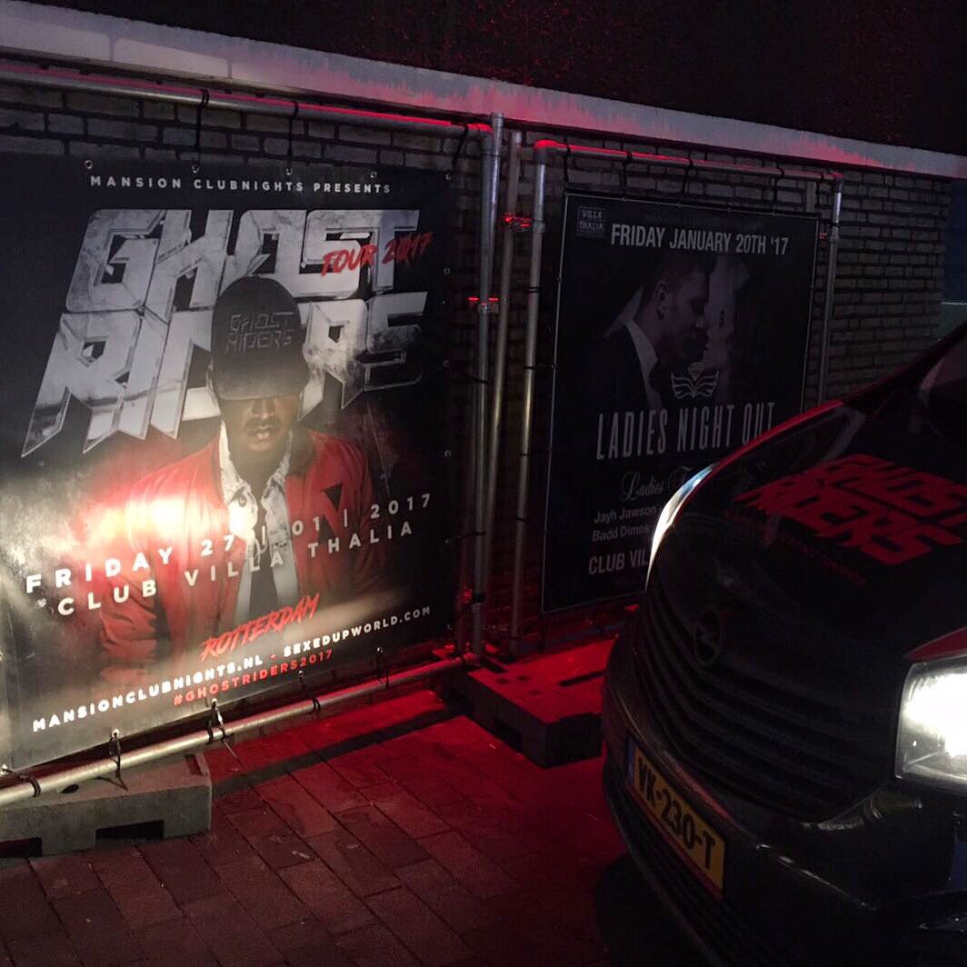 🚨 NEXT FRIDAY..
Ghostriders Tour - Rotterdam