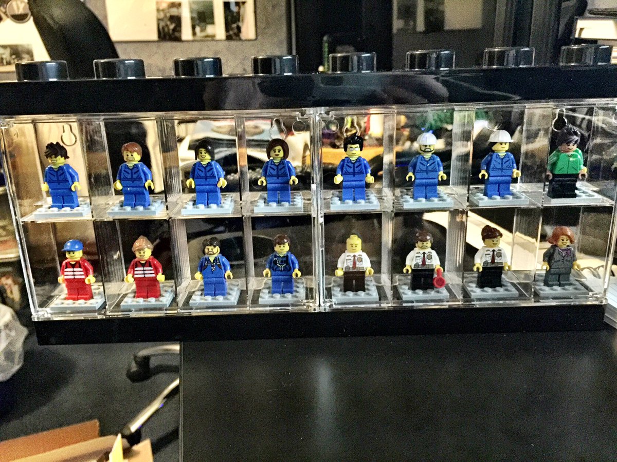 CGA_Kev's tweet photo. Think the 'wee guys' in the @CoastguardTeam are quite happy with their new display case! #EverythingIsAwesome #LEGO #AFOL https://t.co/N3PW4K9rVm