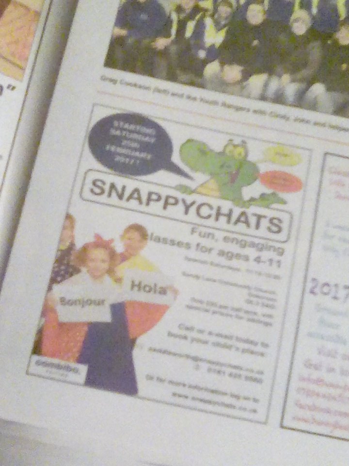 SnappyChats_'s tweet photo. Thank you to @SaddIndependent https://t.co/DAtmz0XGkh