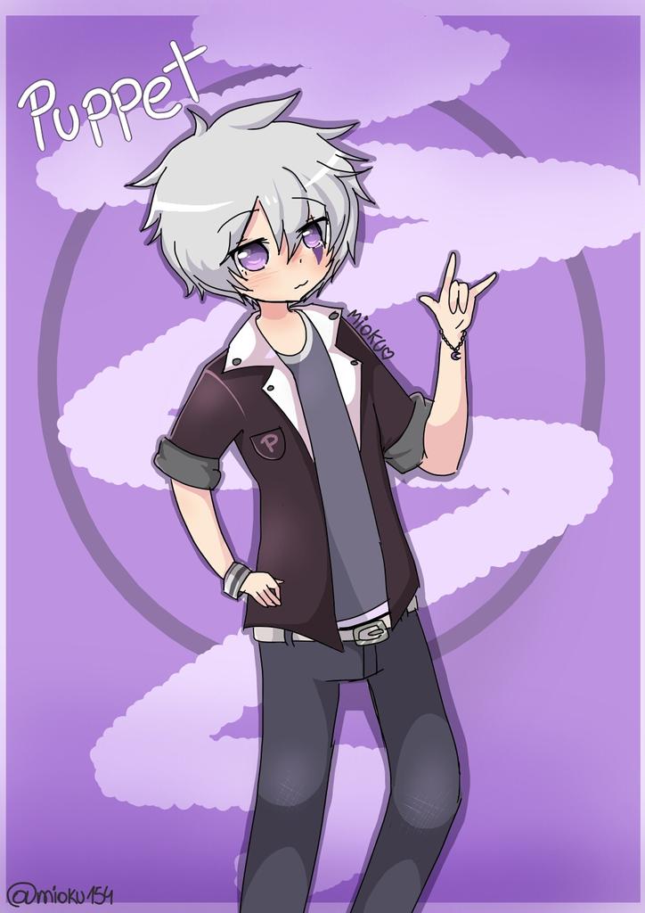 mioku154's tweet photo. Aqui un dibujo de puppet y mait 💜😻 #FNAFHS me encanta estas dos, que otro personaje dibujo?? https://t.co/QJEuG26eZB