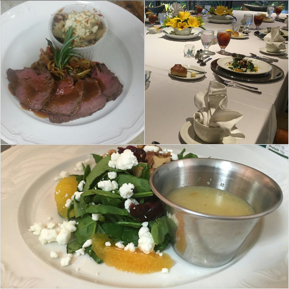 MichelleStraka5's tweet photo. Roasted Tenderloin,  Mashed Potato with Goat Cheese, Spaghetti Style Squash sauté. https://t.co/HGTsvgbJ2j