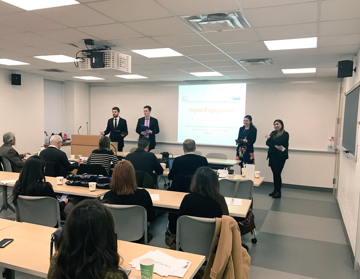 uoftmpacc's tweet photo. #MPACC2017 first finalist team proposes engaging public in open data thru brigade model with ward tech ambassadors #opendataTO #TOpoli https://t.co/9LxqeowFnr