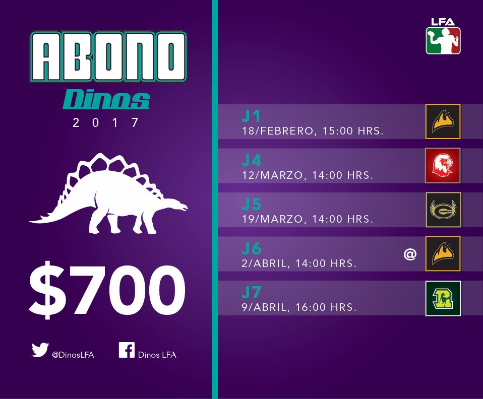 LFA_Mex's tweet photo. Ya están a la venta los abonos, ¡apresúrate porque son limitados y los boletos tienen precio preferencial!
VENTA: https://t.co/GotdBezj32 https://t.co/wfrpySm1pX