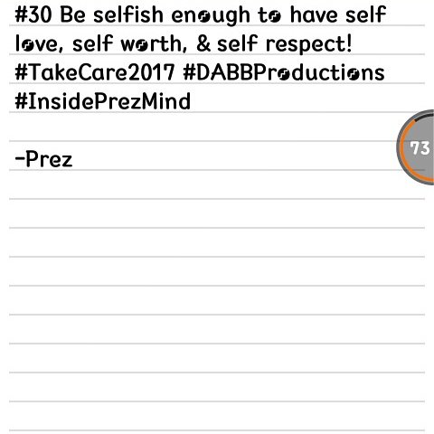 OhThatsPrez's tweet photo. #TakeCare2017 #InsidePrezMind https://t.co/YgOco6iJn0