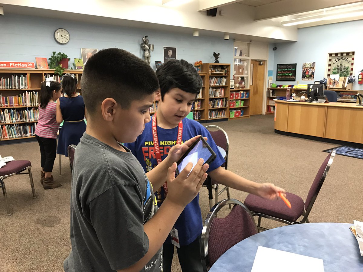OdomESLibrary's tweet photo. Utilizing #technology and #mathfractions @Odomeagles in the library! https://t.co/yvPFWQQWiP