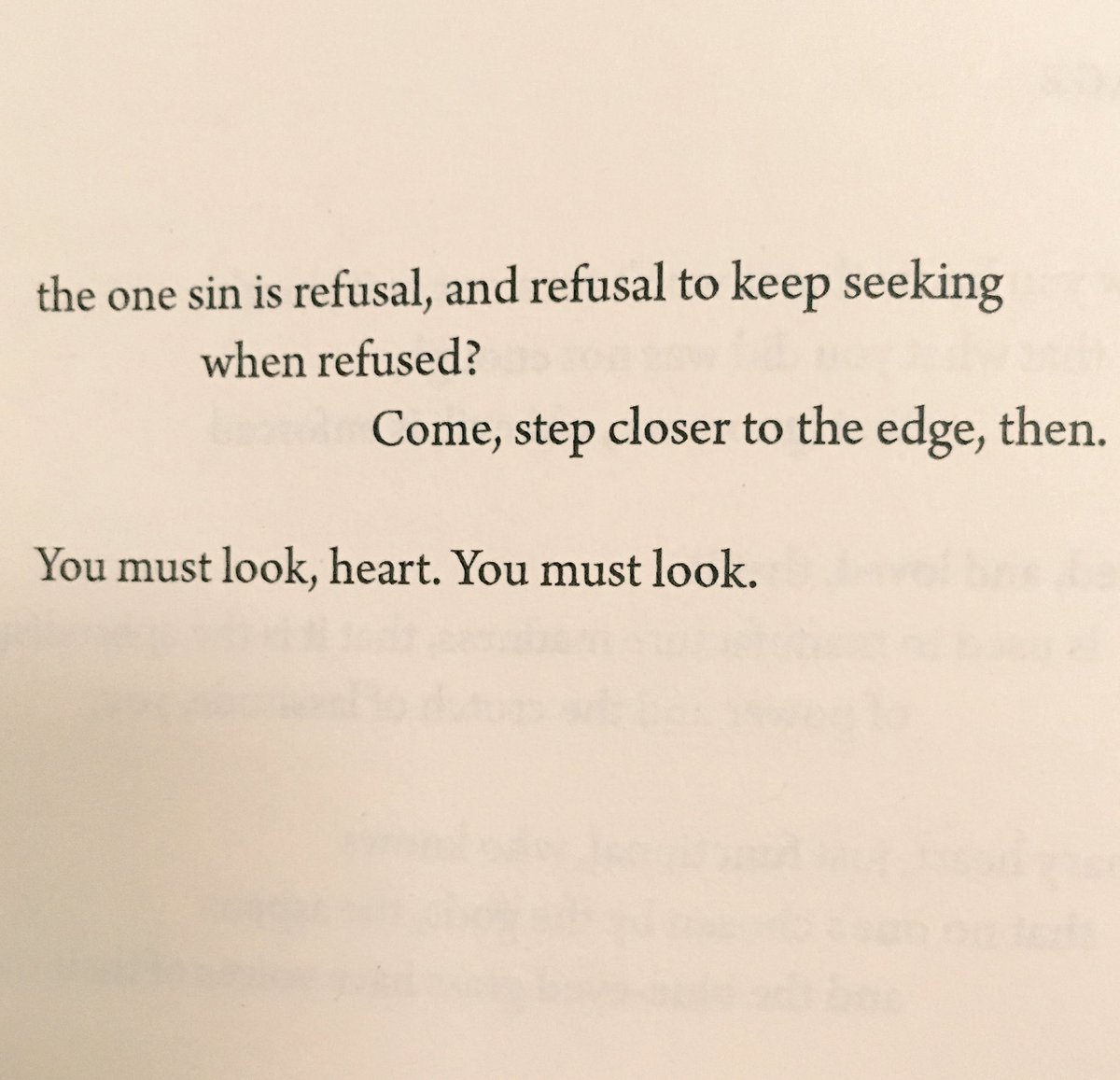 A poem for this grim day: "Courage" by Jan Zwicky.