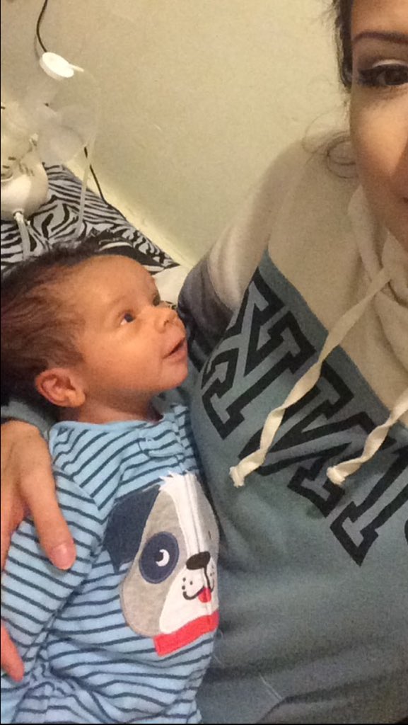 Madddalyn's tweet photo. He smiling at mommy 😍 https://t.co/JR5Nxe2eB4