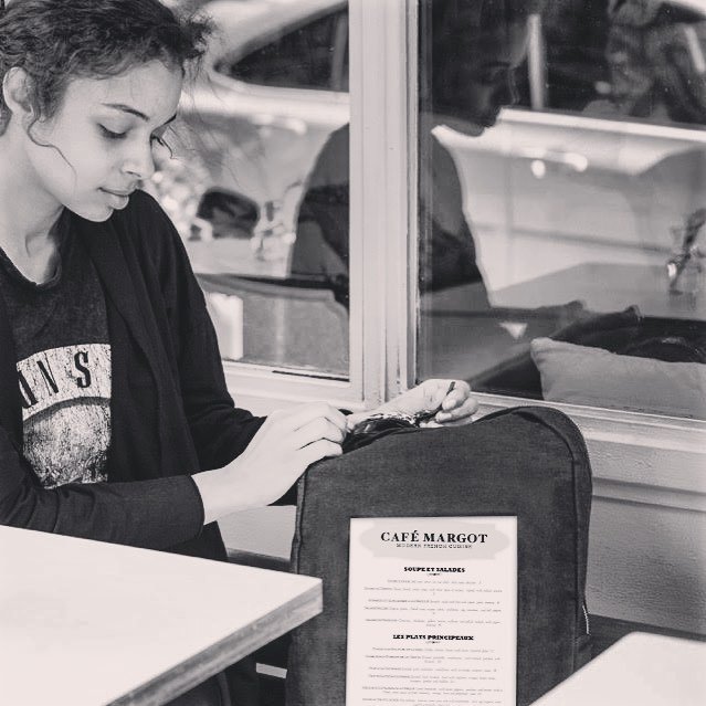 popi_backpack's tweet photo. When your backpack shows you the menu .... the fully customizable and connected backpack from Pop-I https://t.co/NiOOZBiO46