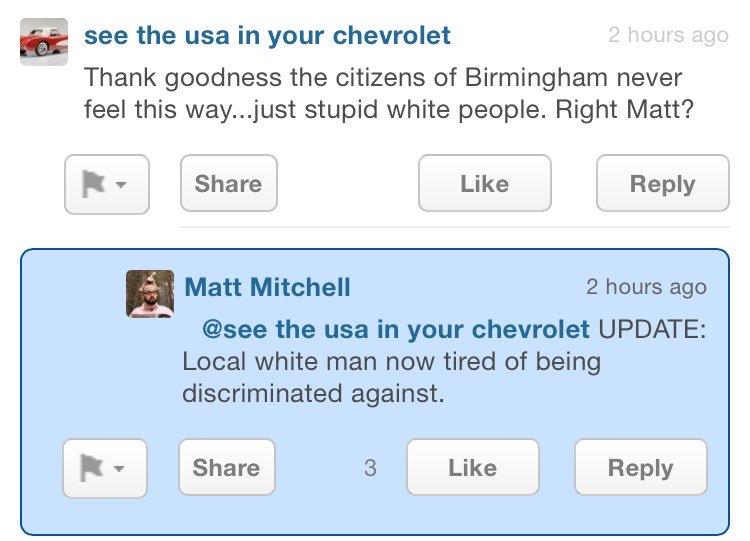 MattRMitchell's tweet photo. I wonder if the moderator has ever deleted a comment from the author https://t.co/LtMBFHnExg