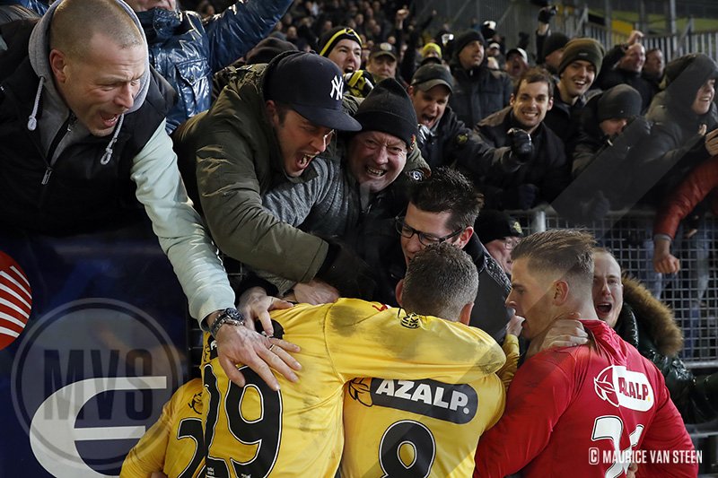 mauricevansteen's tweet photo. Een doelpunt vier je met je supporters Part II #NACach #NACpraat https://t.co/l67VYsqnjn