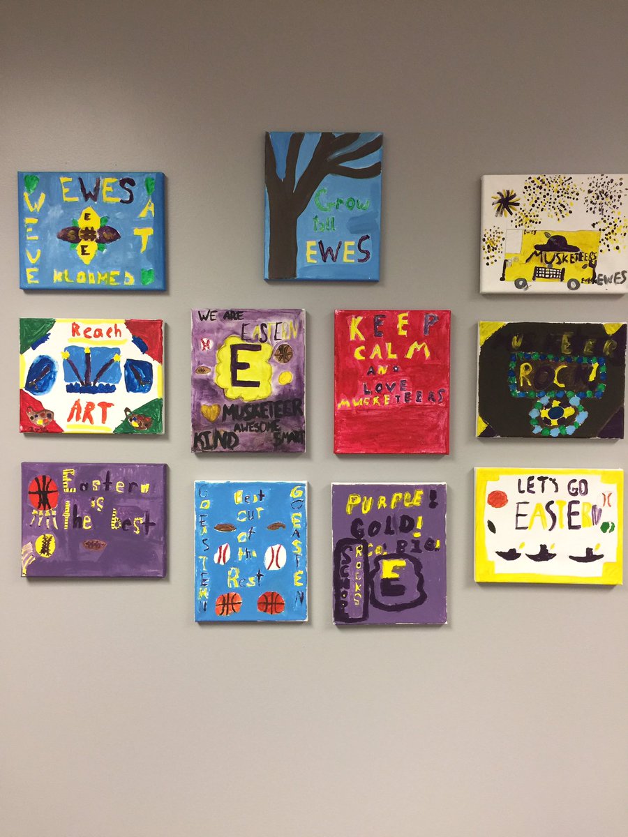 donnaloucamp's tweet photo. Thank you to the EWMS and EWES art students for our new wall decorations in the Corporation Board Room! #EWgameon https://t.co/PpGxbJa1pN