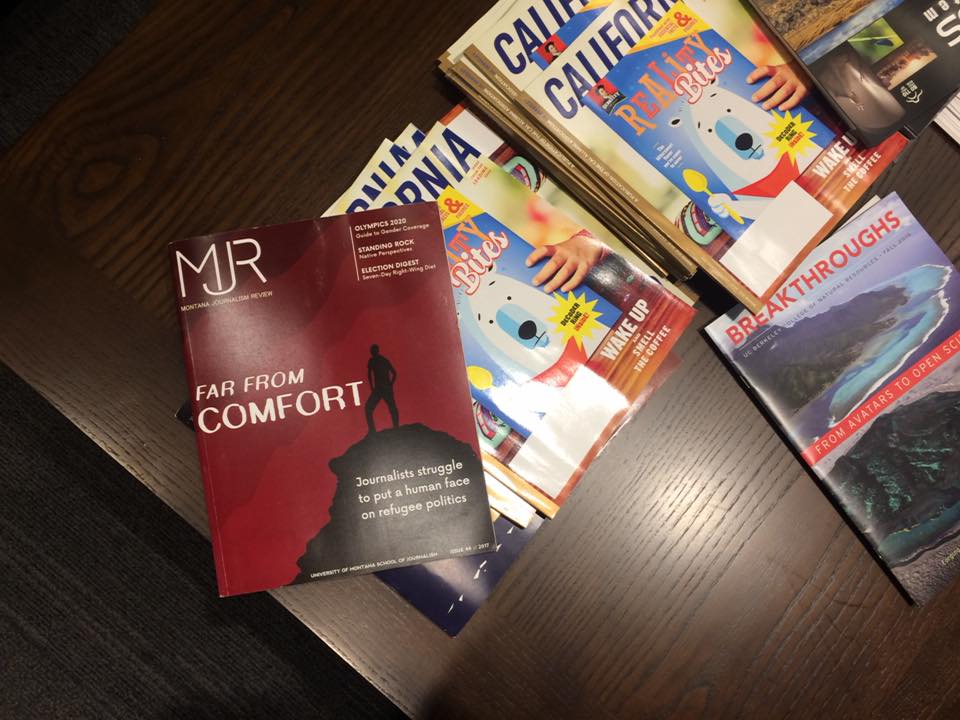 MJRmag's tweet photo. Spotted at the UC Berkeley School of Journalism. With @breezender #findthemjr https://t.co/8lGq0LDmSa