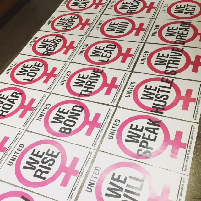 Sequel_Studio's tweet photo. Getting our activist groove on in DC this weekend thanks to our awesome creative director - Dana! #Design #righttochoose, #unitedwe2017, https://t.co/svKBEHyBUi