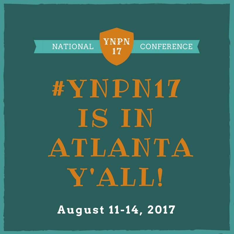 ynpnatl's tweet photo. Hope all the #ynpnnoncon folks are having a blast and are getting inspired to start planning a trip to the ATL in August for #ynpn17! https://t.co/8nIRP7TCOL