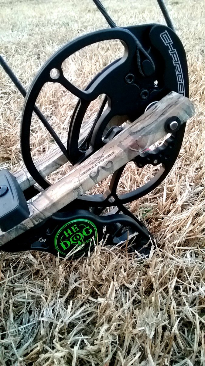 hedogarchery's tweet photo. Our #camprotector now on a @HOYTARCHERYInc #Charger bow https://t.co/py0XoeqMFf