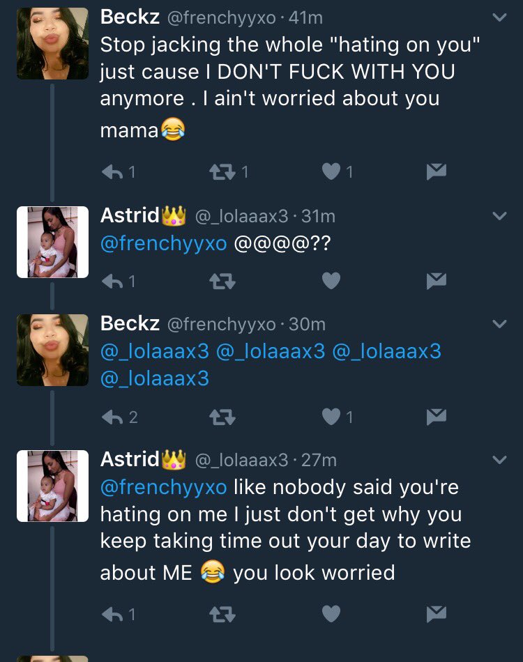 610TEA's tweet photo. Oh shit 👀 #clapback (view previous post) 🍃👀🐸☕️ https://t.co/kwlv7eHMlL