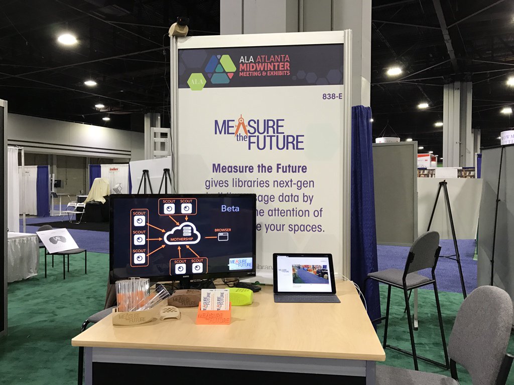 measure_future's tweet image. We are live! Booth 838 at #alamw17, come learn about the Beta launch of Measure the Future!