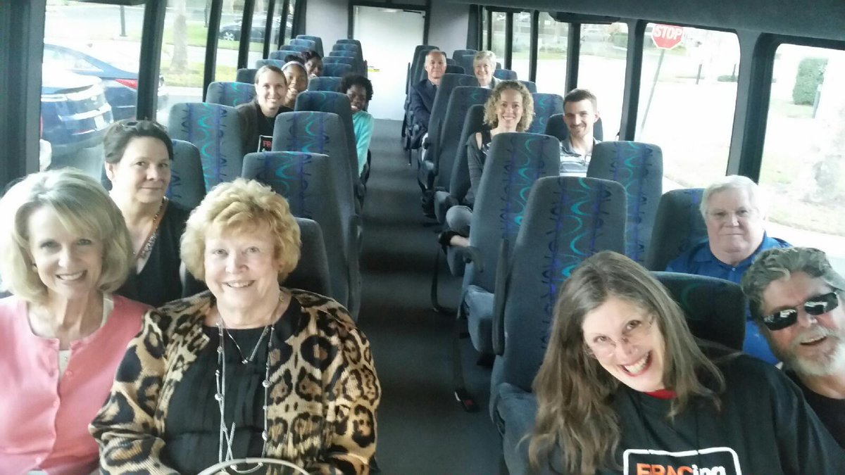 fracucf's tweet photo. Off to Medieval Times for some FRAC-ing awesome fun! Thank you sponsors, attendees, and speakers for another great conference! #FRACUCF https://t.co/R6UDHSufED