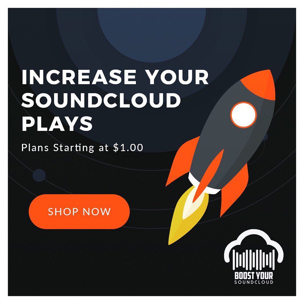 boostyourcloud's tweet image. Wanna boost your stats on Soundcloud? Try us out.  #SoundCloud #socialmedia #np #musicpromotion #upcomingartist