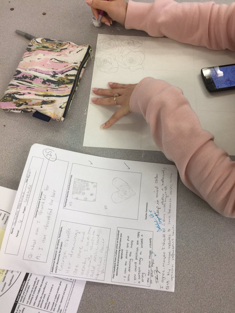 amavisualarts's tweet photo. #DOKquestioning #PeerReview #artistshardatwork @AMA_CHS_ https://t.co/6QGPfWbrgs