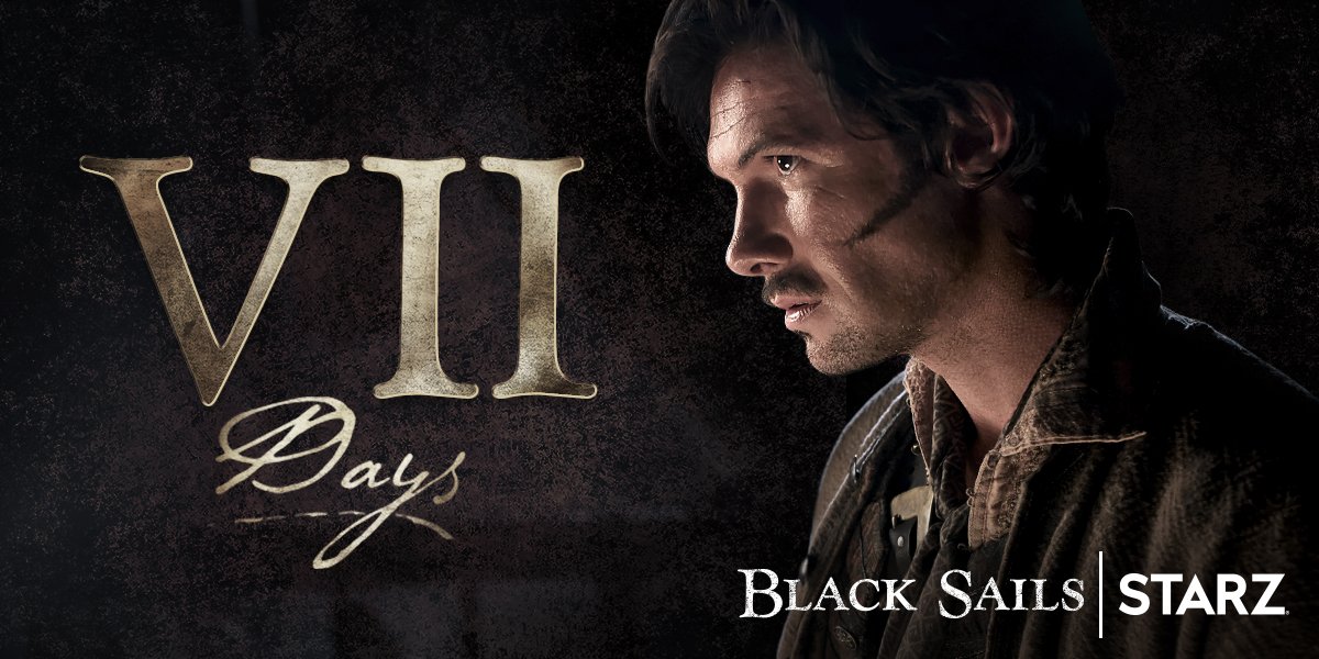 BlkSails_STARZ's tweet photo. It’s no longer about glory. In one week, Jack Rackham fights for revenge. #BlackSails https://t.co/O338D16AN2