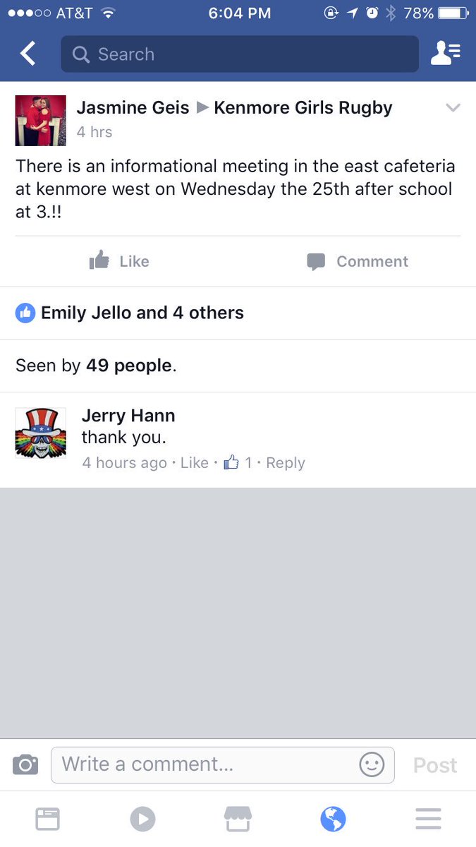 anyone interested, come to our info meeting on Wednesday! 💕🏉