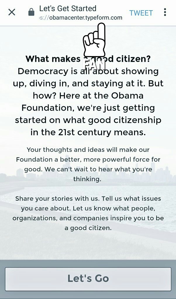 rboriol's tweet image. Proud. @BarackObama and his @ObamaFoundation use software created in the BCN based startup @typeform to collect ideas from people #BCNTech