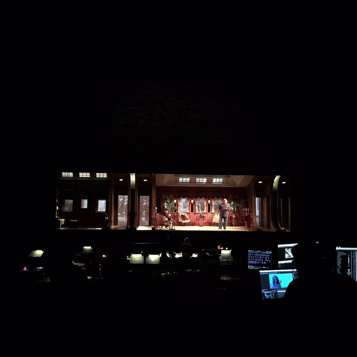 LAOpera's tweet image. The #LAOAbduction cast take the stage for the first time! #rehearsals #mozart #LAOpera #LAO31