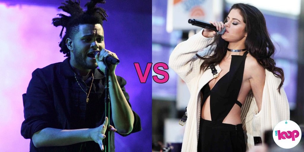 TheLoopAu's tweet image. Vote now or forever hold your peace #LoopOffSelena or #LoopOffWeeknd