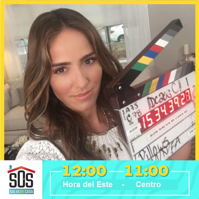 MujerBalance's tweet photo. Nuestra #MujerBalance @AndreaMinski en minutos estará en @Telemundo en #SOSSalvaMiCasa. No te lo pierdas #FelizSabado https://t.co/jWm3k9L50J