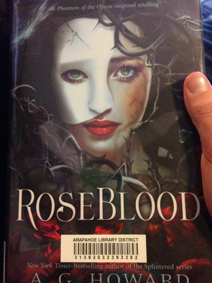 potter_cait's tweet photo. So excited to read #Roseblood by @aghowardwrites https://t.co/eYEg9ccqCH
