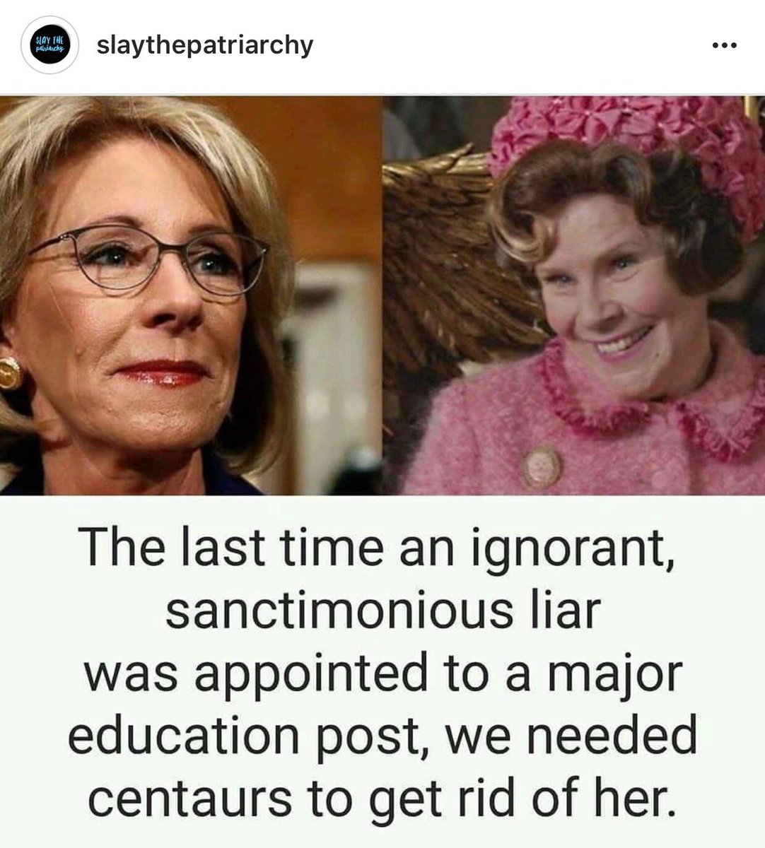 catchstaceyjo's tweet photo. Anyone else feel like their in a bad Harry Potter spin off? #HeWhoShallNotBeNamed https://t.co/OjxfNgcMYO
