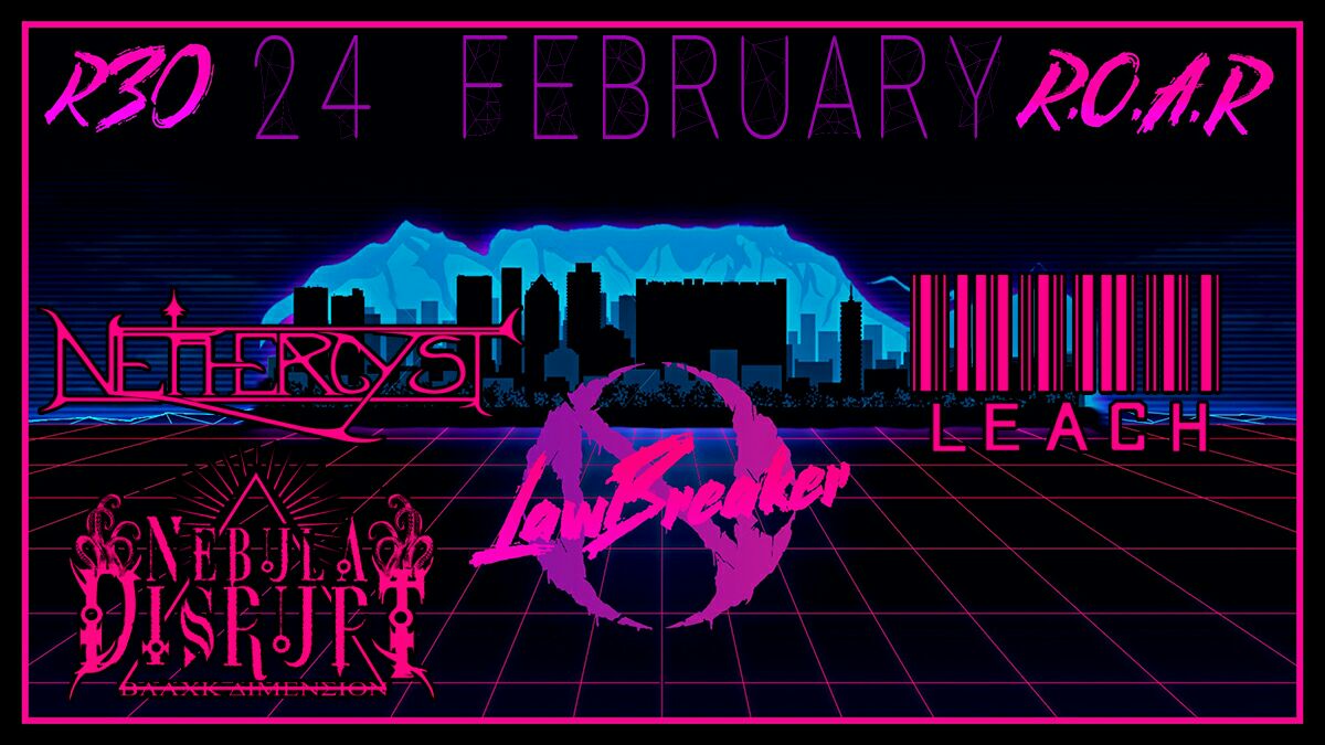 Catch us playing alongside some killer bands!