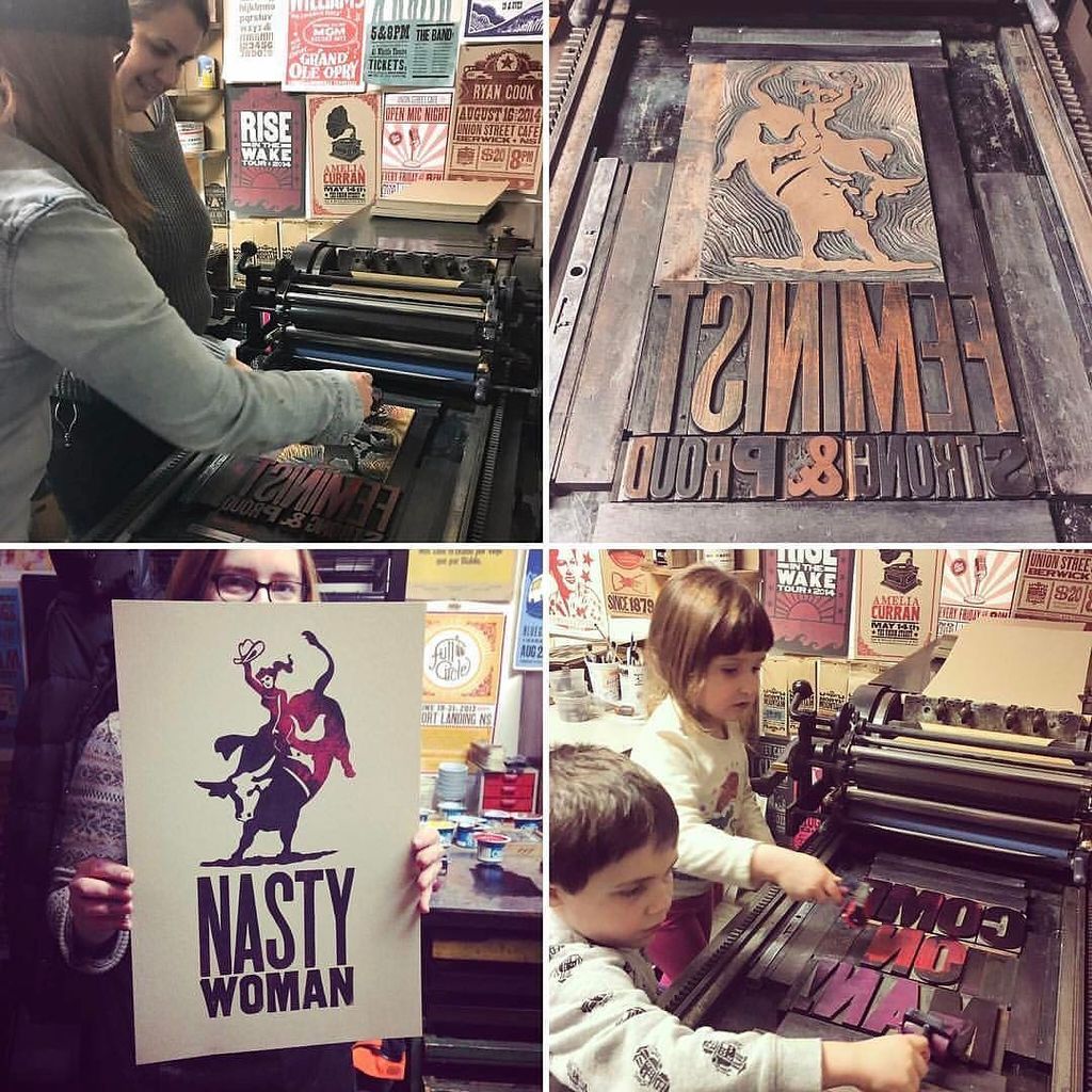 From <a href="/deephollowprint/">Deep Hollow Print</a> — late night printing with my squad. Making some posters for the #wo… ift.tt/2jyMBhE