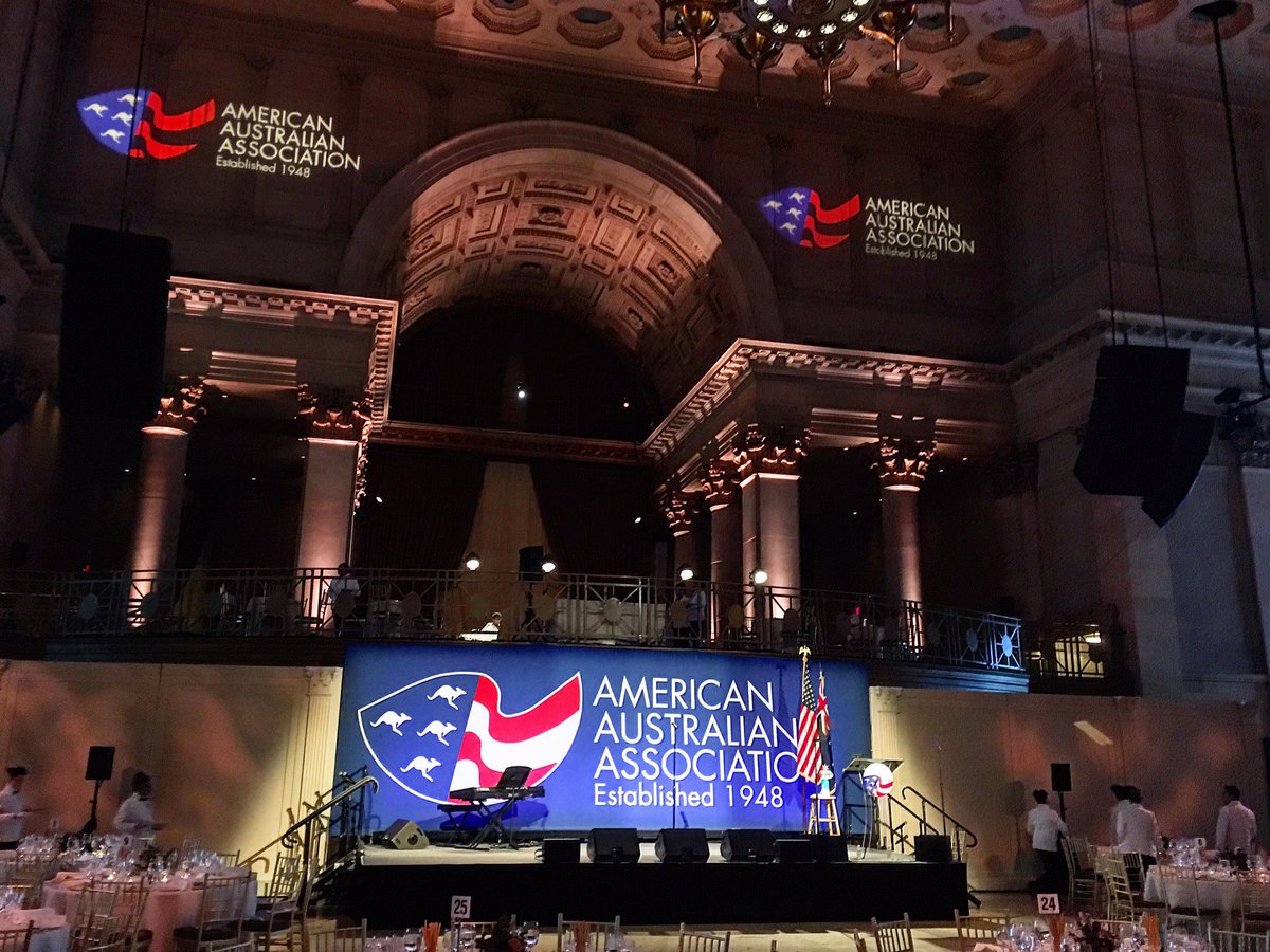 And we're off! The #GDayUSA 2017 official program has begun, with the <a href="/_aaausa/">American Australian Association</a> #AustraliaDay  Gala! #NextGenAussies #AusDayNYC @AustradeUSA