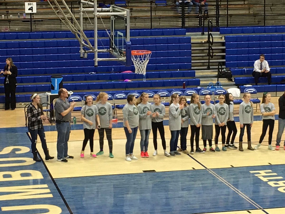 backmeyer's tweet photo. EBL Night @ Columbus North! Great Mustang turnout to be recognized! Go Bull Dogs! @highschoolad #SuperSaturdayTomorrow #GoodLuckMustangs https://t.co/91QcgxPvlE