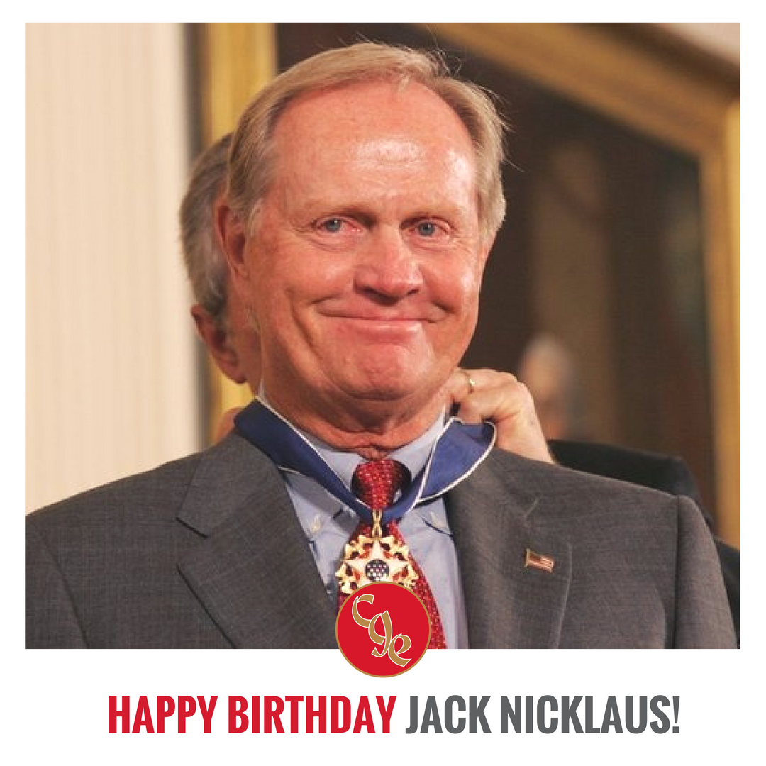 Happy Birthday to the impressive Jack Nicklaus!    