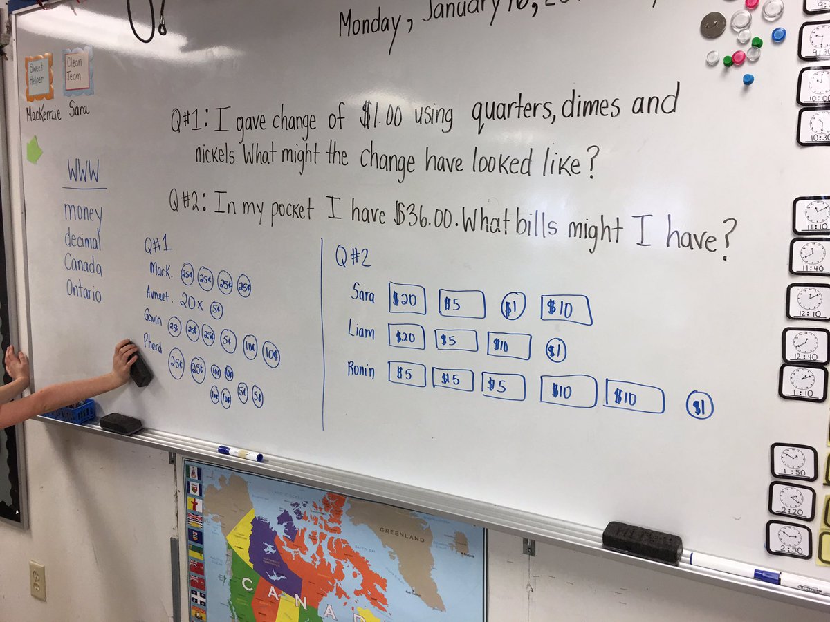 Ms_KSmart's tweet photo. Money math problems #problemsolving https://t.co/2NSq6QzEaJ