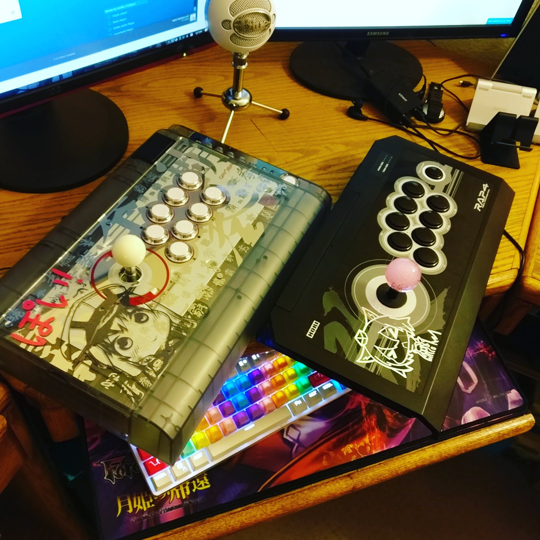 Qanba Crystal Joystick