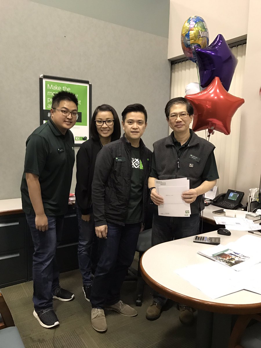 MarkLin_TD's tweet photo. Thank you Patrick! 20 years anniversary with #tdct @SilviaL_TD @MauroManzi_TD https://t.co/2PtIxwMgMO