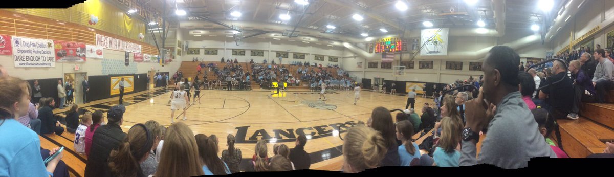 Lancer 🏀 nation out in force to support Coach Witter on We're With Witter Night <a href="/LafayetteBands/">Lafayette Band</a> <a href="/LadyLancerHoops/">LadyLancerHoops</a> #community ❤️