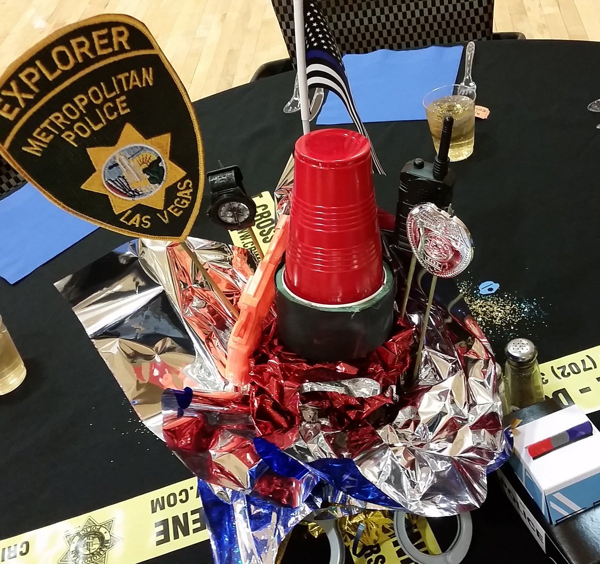 LVMPDExplorers's tweet photo. Our 3rd annual #CommandersBall begins! Our banquet is an opportunity for us to thank our awesome #LVMPDExplorers for all the work they do! https://t.co/qn47AF5Aea